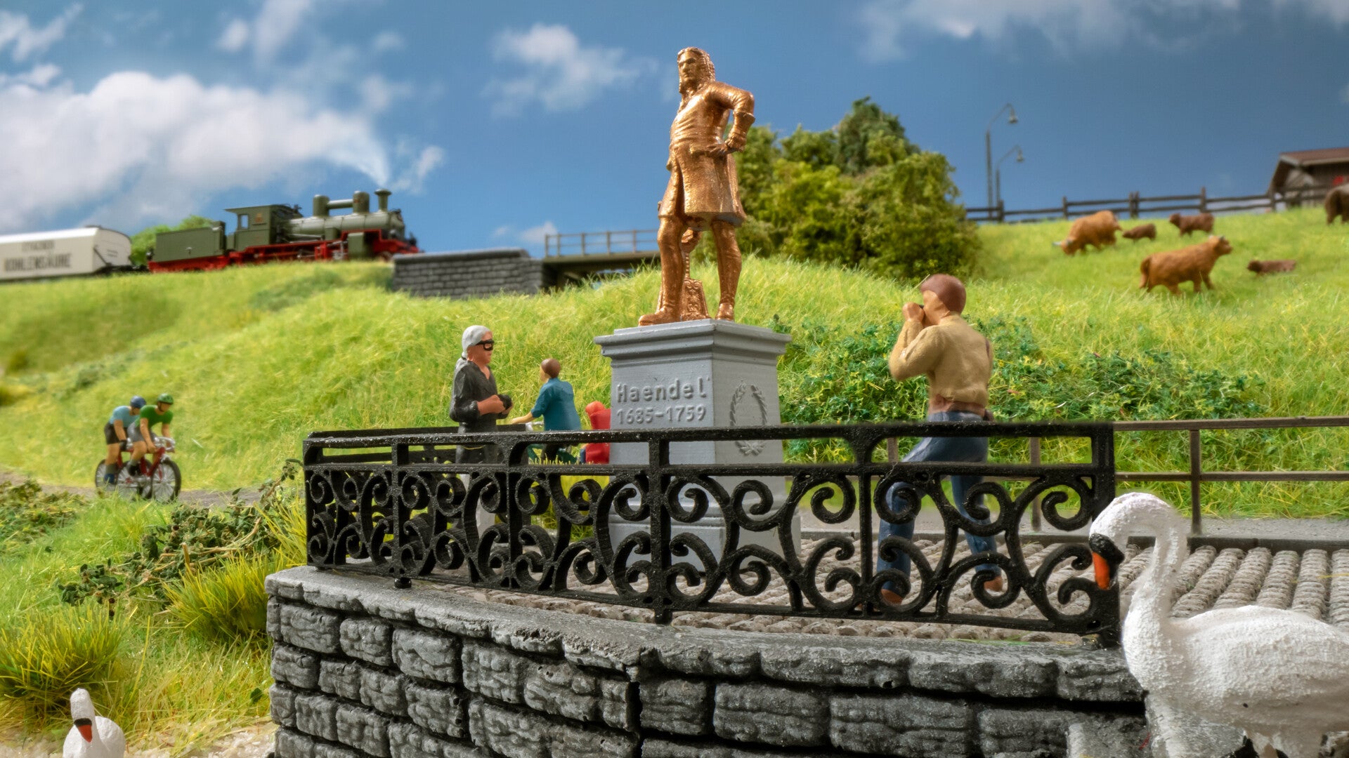 NOCH 14209 Schmiedeeisernes Geländer