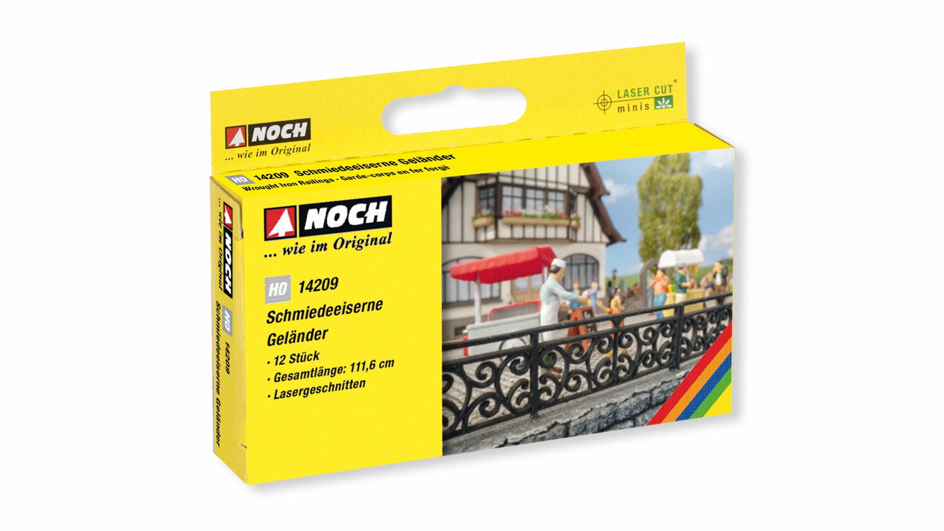 NOCH 14209 Schmiedeeisernes Geländer
