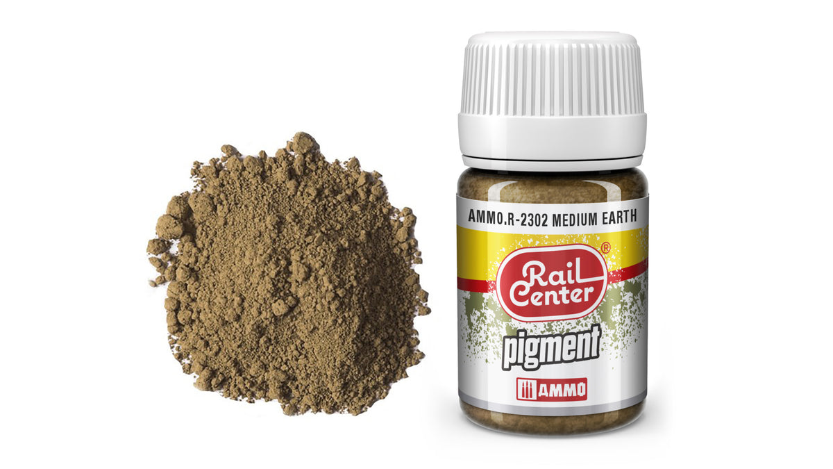 AMMO 4602302 Mittelbraune Erde, Pigmente
