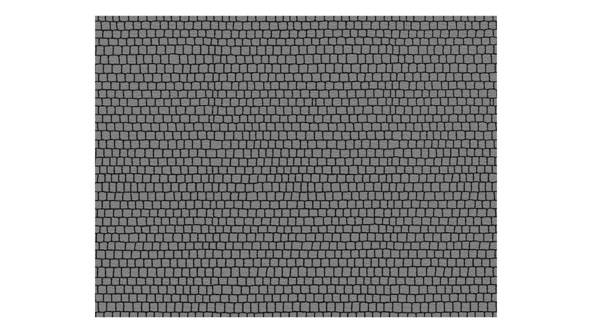 NOCH 60724 Kopfsteinpflasterplatz