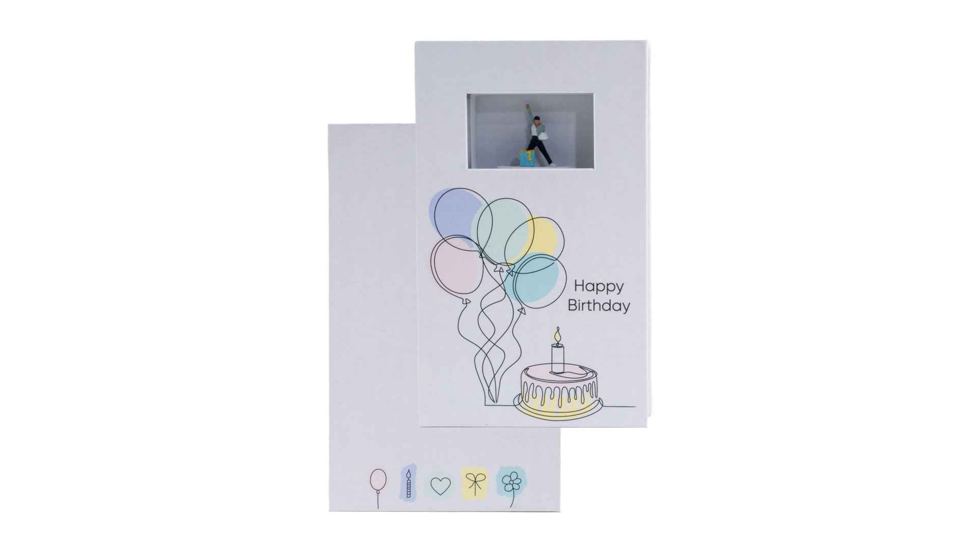 NOCH 99507 Geschenkbox "Happy Birthday"